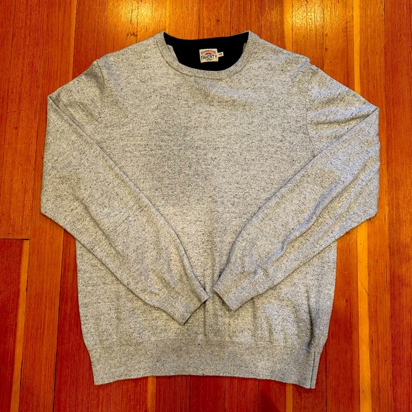 FAHERTY Men’s Med Cotton Cashmere Sweater - Picture 3 of 6